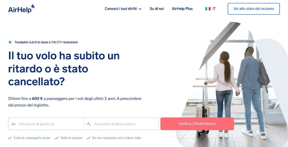 Featured image for Airhelp – recensioni [agg. 2026]. Vale davvero la pena di usarlo?